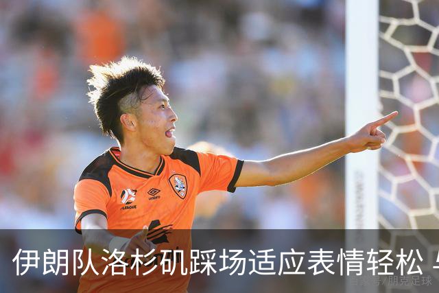 伊朗队洛杉矶踩场适应表情轻松 与挡板外记者们挥手致意
